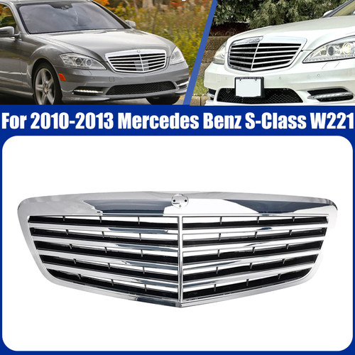 Front chrome grill fit - front,