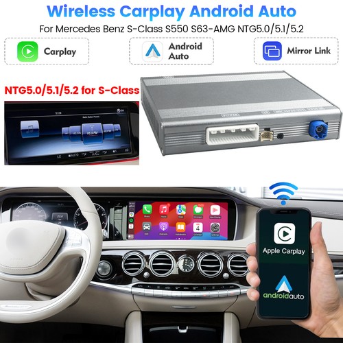 Wireless carplay android auto - android,