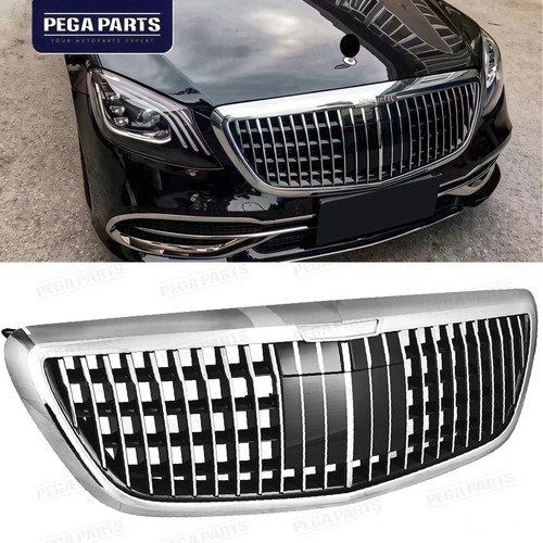Abs front chrome grille - front,